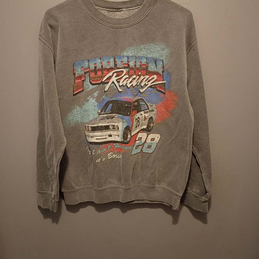 Pacsun Foreign Racing Crew Neck Sweatshirt